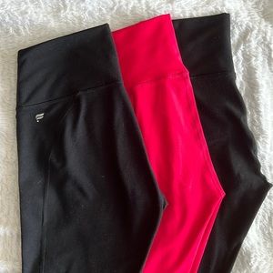 Fabletics POWERHOLD leggings 7/8 bundle (3)